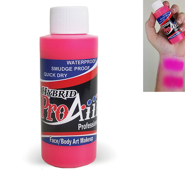 ProAiir Fluorescent Hybrid Waterproof Makeup Color Fluorescent Hot Pink