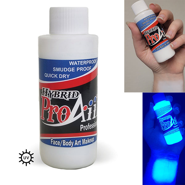 ProAiir Fluorescent Hybrid Waterproof Makeup Color Fluorescent White