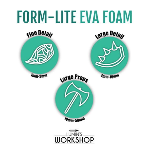 Lumin's Workshop Form-Lite EVA Foam Features 2