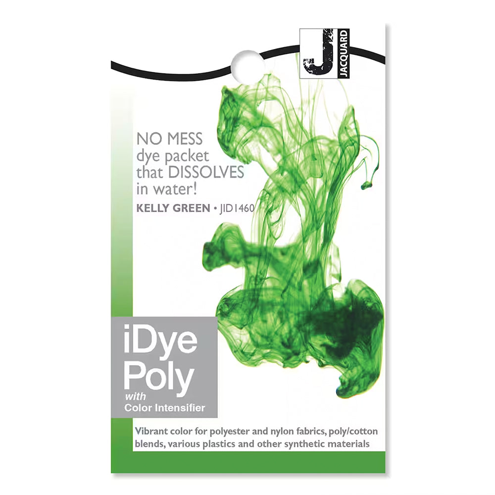 Jacquard iDye Poly Polyester Dye color kelly green