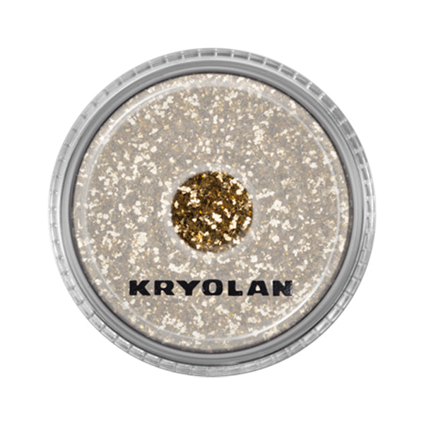 Kryolan Polyester Glimmer Medium Color Light Gold