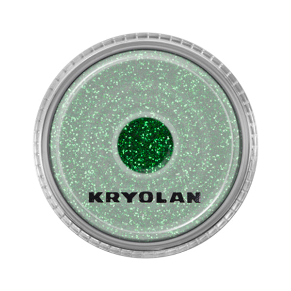 Kryolan Polyester Glimmer Medium Color Light Green