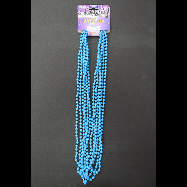 Forum Novelties Matte Party Beads Color Light Blue