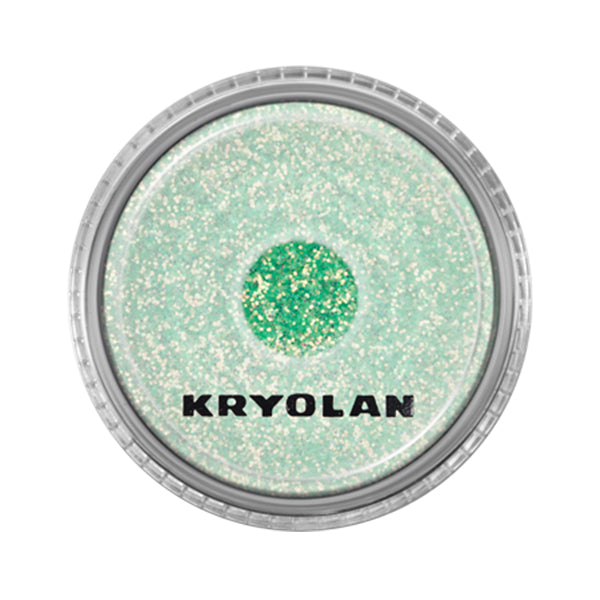 Kryolan Polyester Glimmer Medium Color Pastel Green