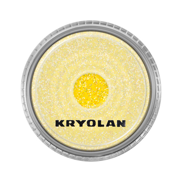 Kryolan Polyester Glimmer Medium Color Pastel Yellow