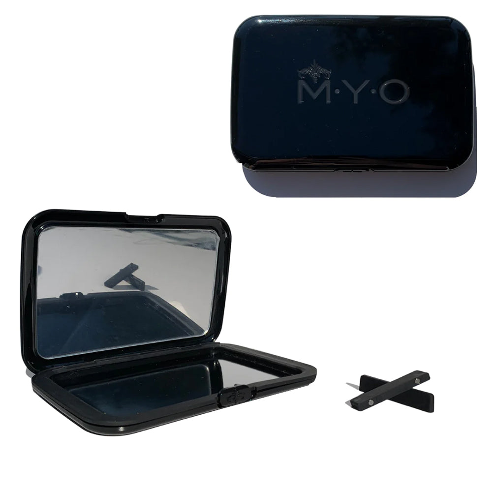 MYO Pro Travel Makeup Case Color Black Black