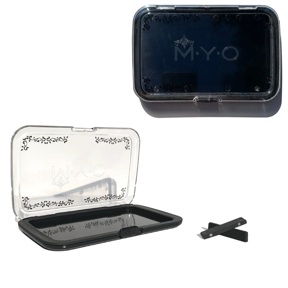 MYO Pro Travel Makeup Case Color Transparent Black
