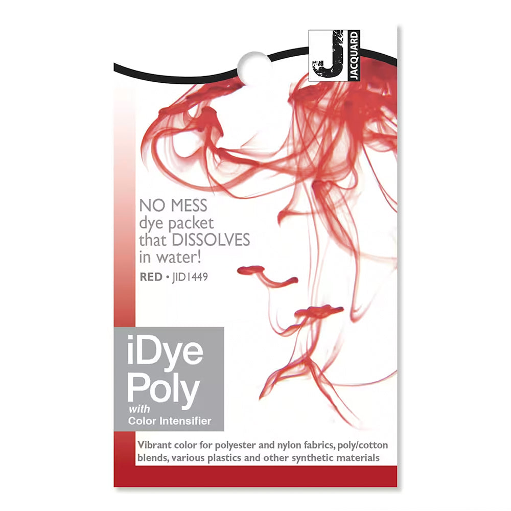 Jacquard iDye Poly Polyester Dye color red
