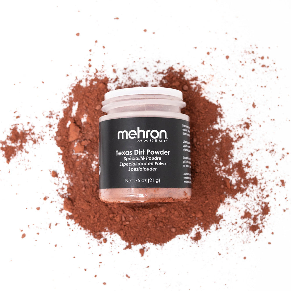Mehron Specialty Powder for SFX Size .75oz color texas dirt