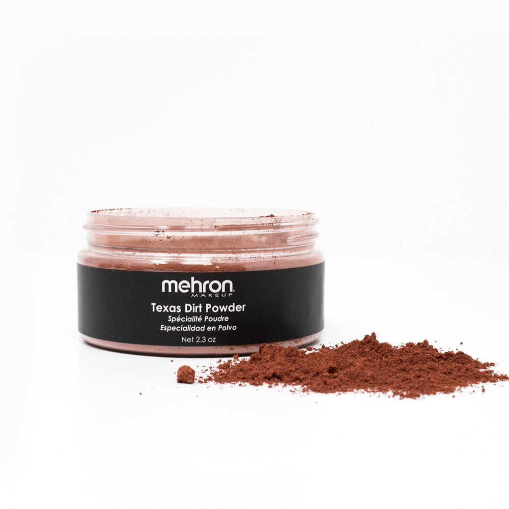 Mehron Specialty Powder for SFX Size 2.3oz color texas dirt