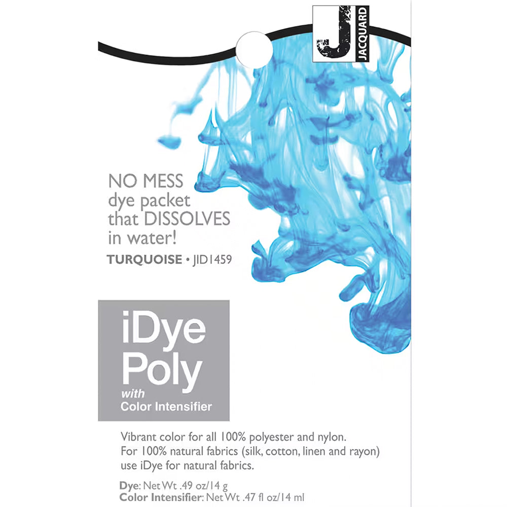 Jacquard iDye Poly Polyester Dye color turquoise