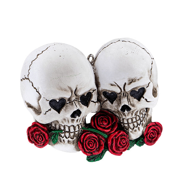 Horrornaments Valentines Skull Ornament