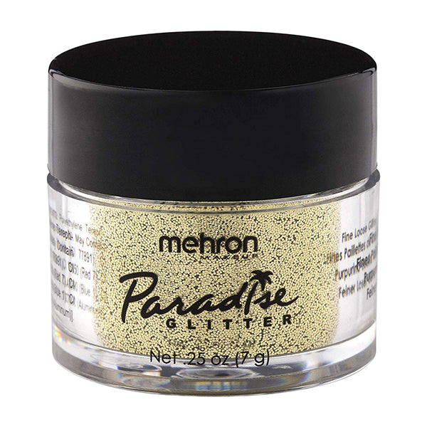 Mehron Paradise Glitter Color Gold