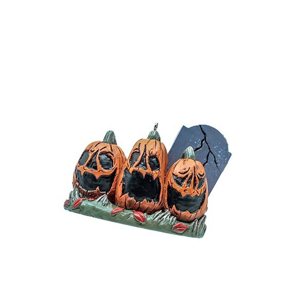 Horrornaments Pumpkin Graveyard Ornament