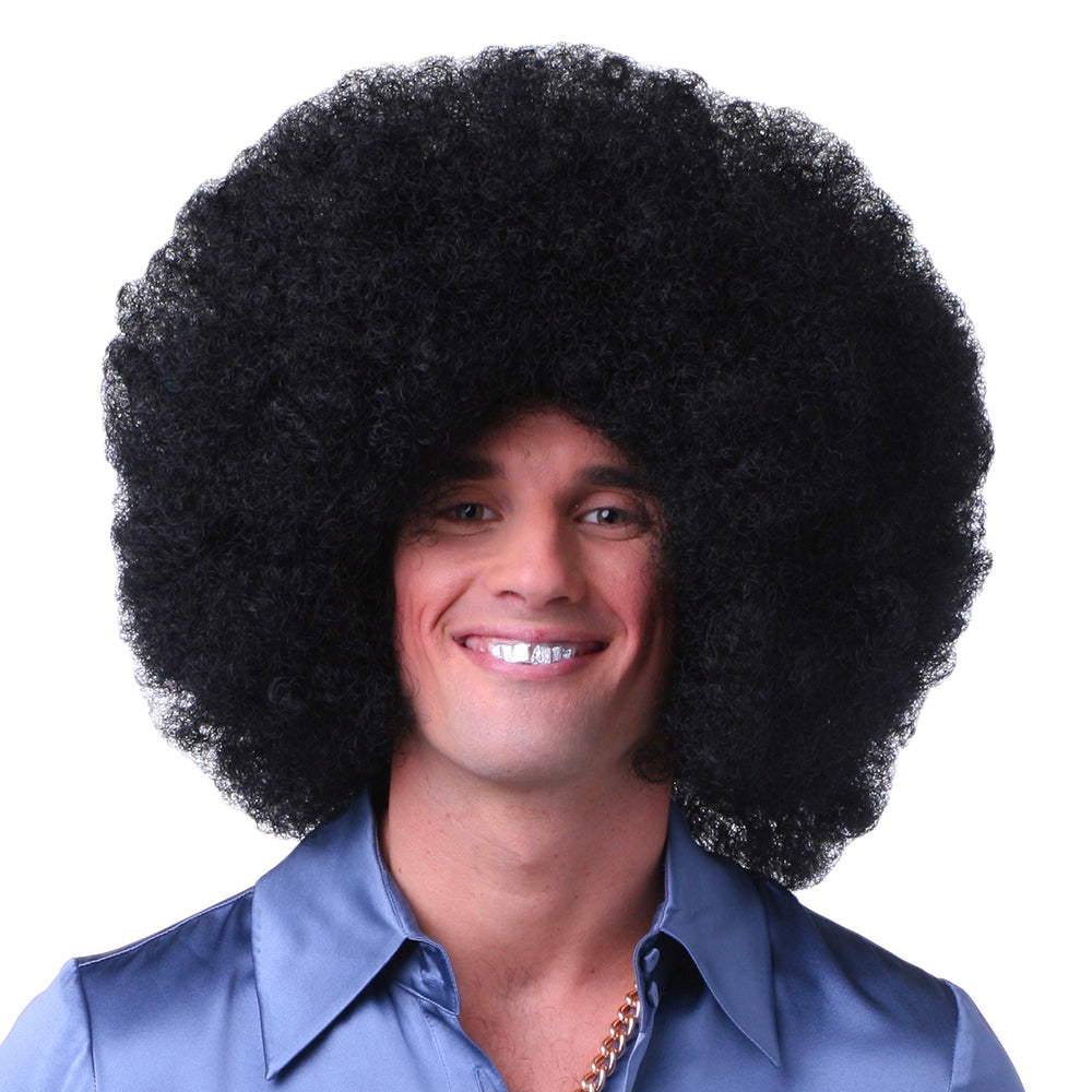 Afro Wig by West Bay color black