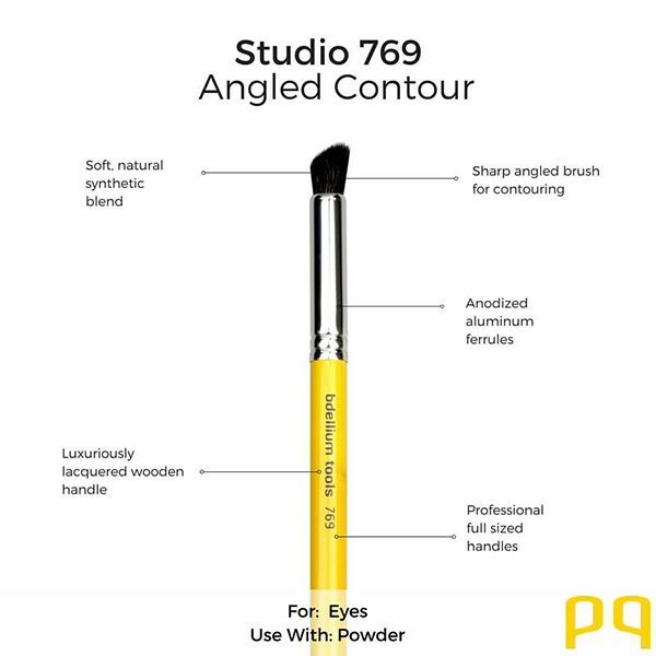bdellium tools Studio 769 Angled Contour Brush