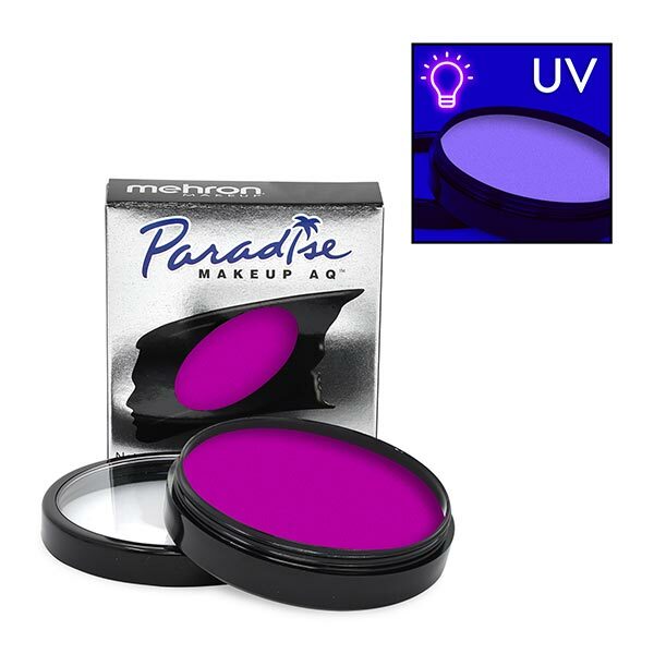 Mehron Paradise Makeup AQ Neon UV Glow Pro Size - Nebula