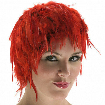 Zucker Hackle Wig color red