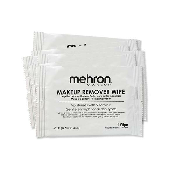 Mehron Makeup Remover Wipes 6 Pack