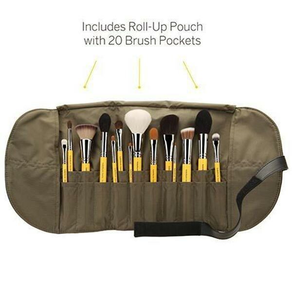 bdellium tools Studio The Collection 14pc Brush Set with Pouch