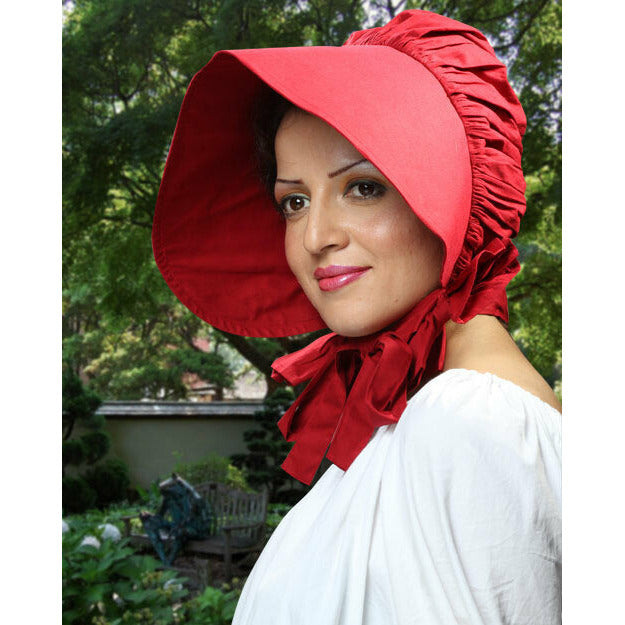 Pirate Dressing Bonnet color red