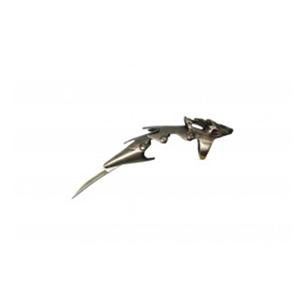 6" Skull Finger Claw Ring