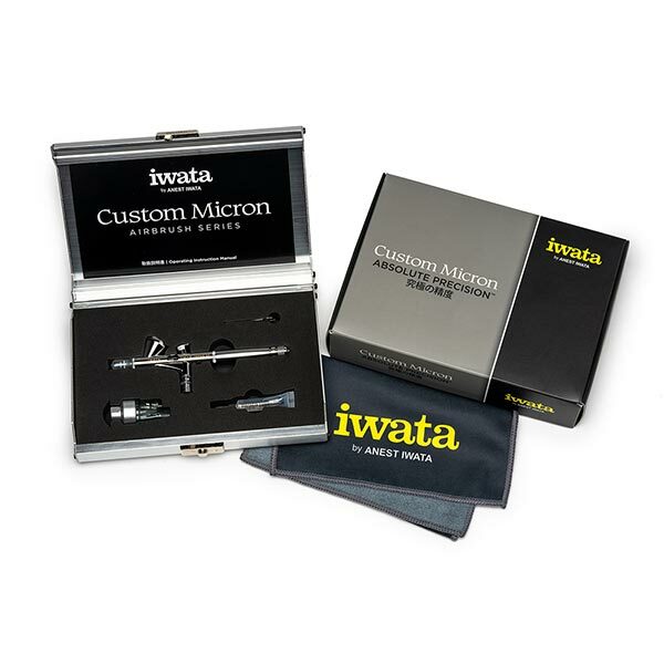 Iwata Custom Micron CM-B Gravity Feed Dual Action Airbrush