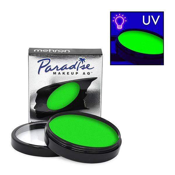 Mehron Paradise Makeup AQ Neon UV Glow Pro Size - Martian