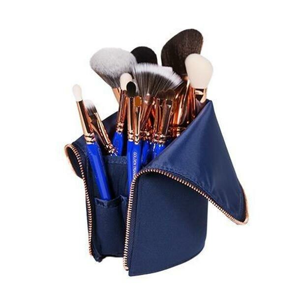 bdellium tools Golden Triangle Phase III Complete 15pc Brush Set with Pouch