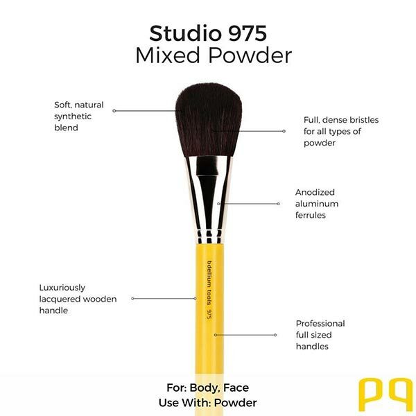 bdellium tools Studio 975 Mixed Powder Brush