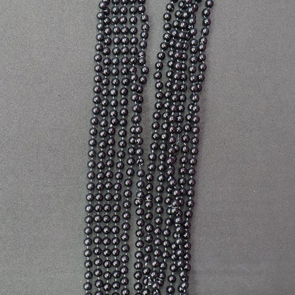 Forum Novelties Matte Party Beads Color Black