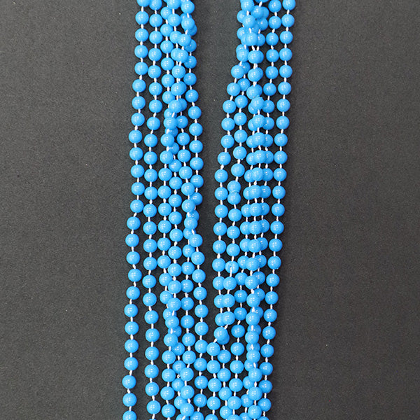 Forum Novelties Matte Party Beads Color Light Blue