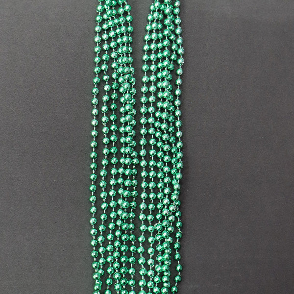 Forum Novelties Metallic Party Beads Color Green