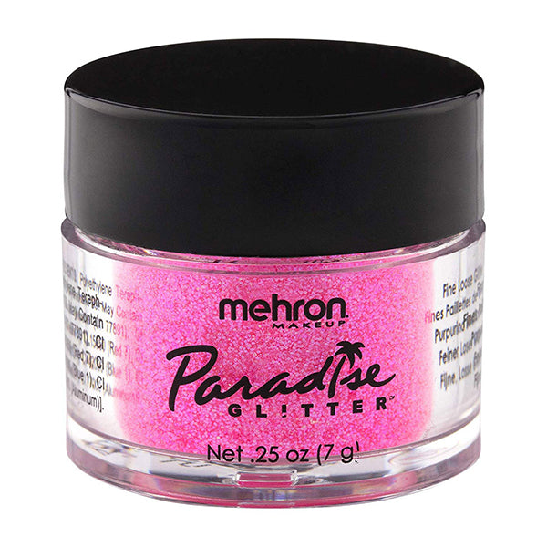 Mehron Paradise Glitter Color Pastel Pink