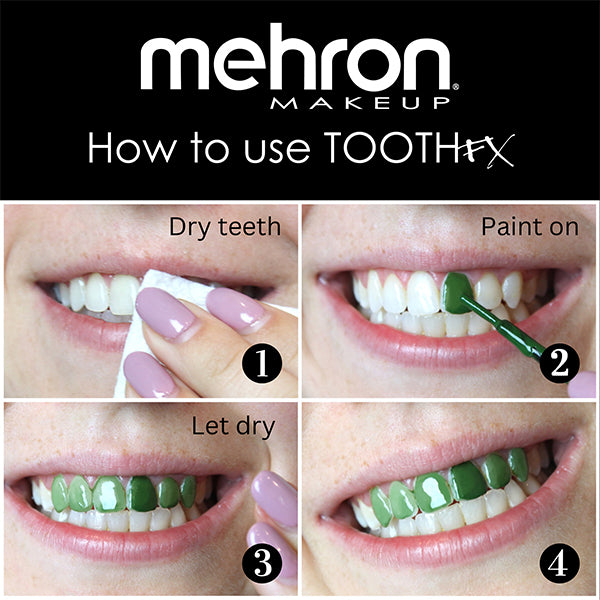 Mehron Tooth FX Directions Color Spinach